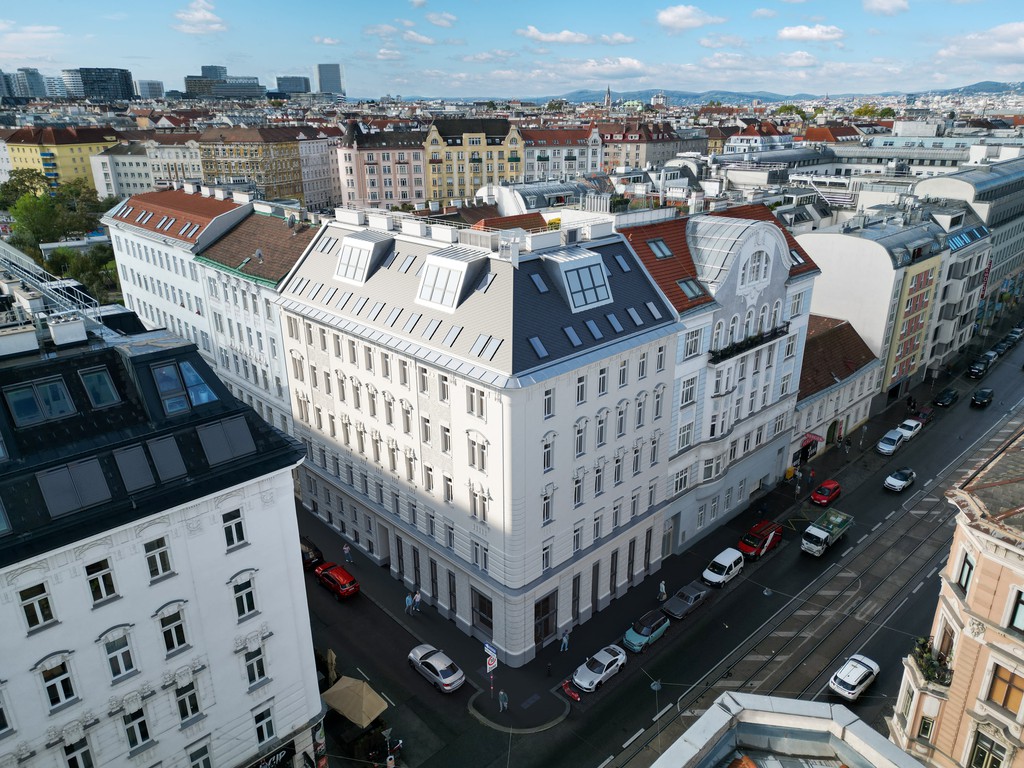 Das Dachgeschoßprojekt in der Steingasse © ViennaEstate