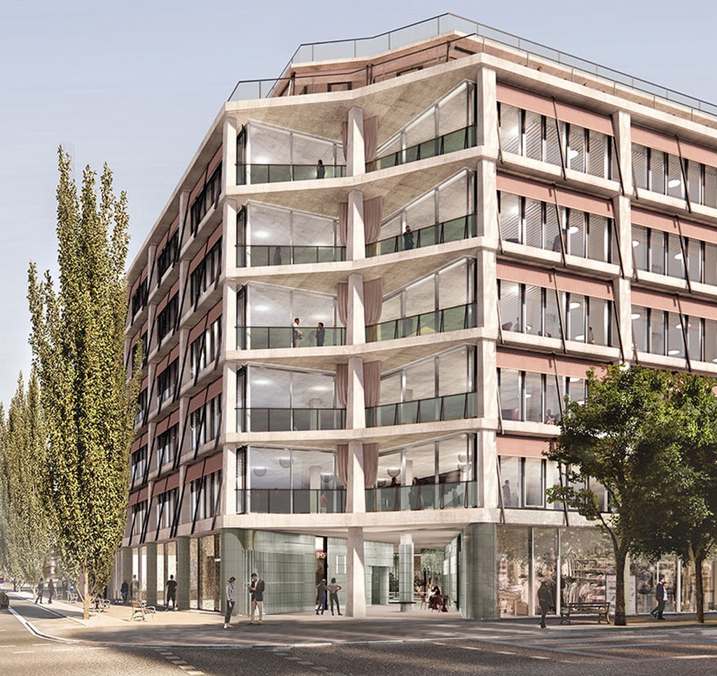 Ein Projekt von Imfarr ist das Elementum in München, das an Oaktree verkauft wurde.  ©  Herzog & de Meuron