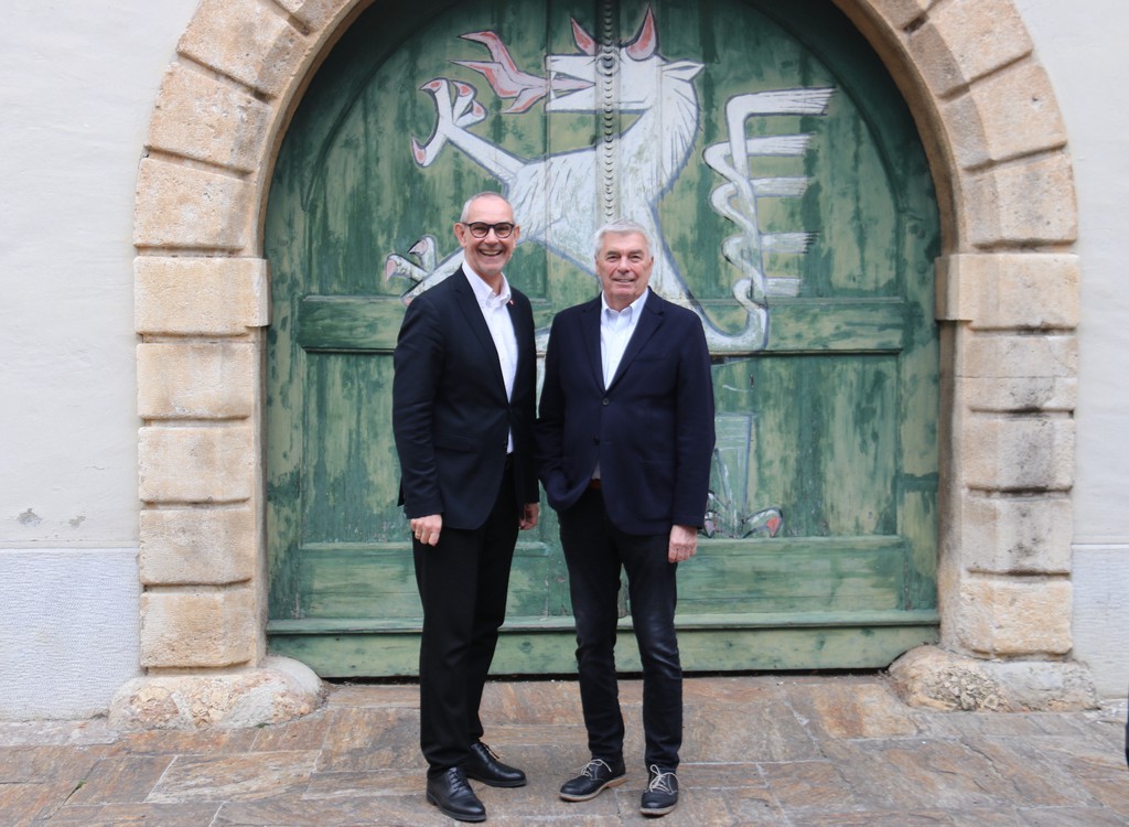 Christian Krainer und Wolfram Sacherer wurden für weitere 3 Jahre im Amt bestätigt. © GBV Steiermark