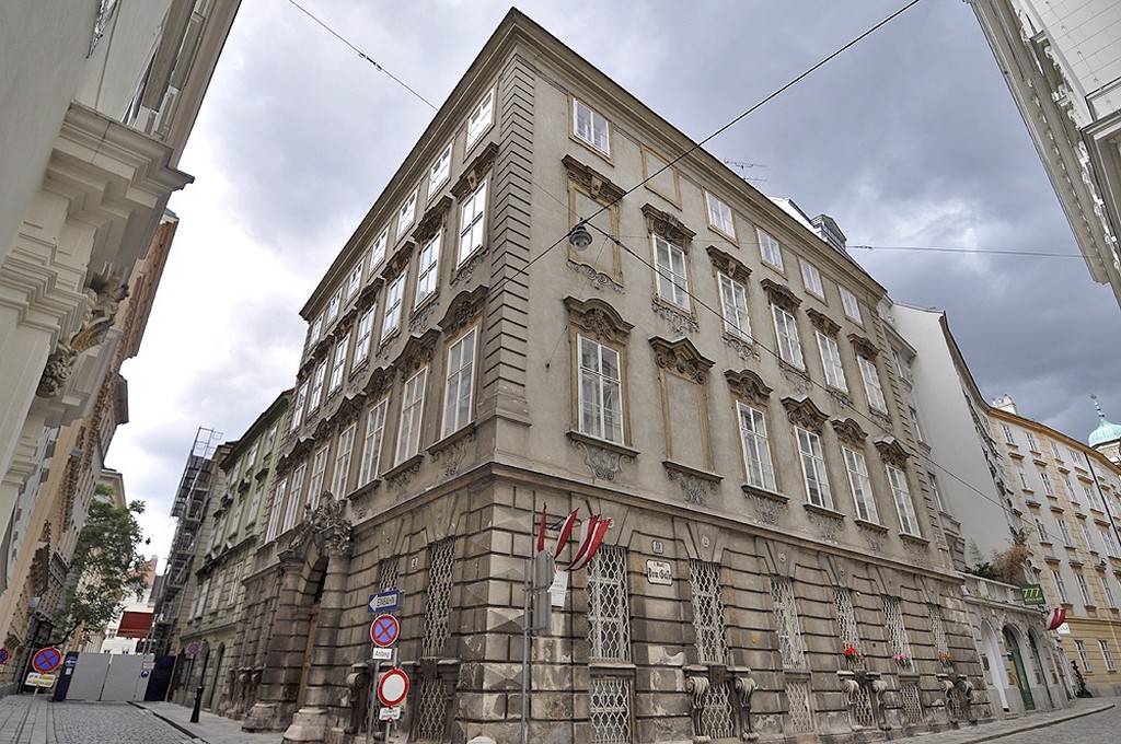 Das Palais Hatzenberg-Fürstenberg  © A. Faessler http://www.planet-vienna.com