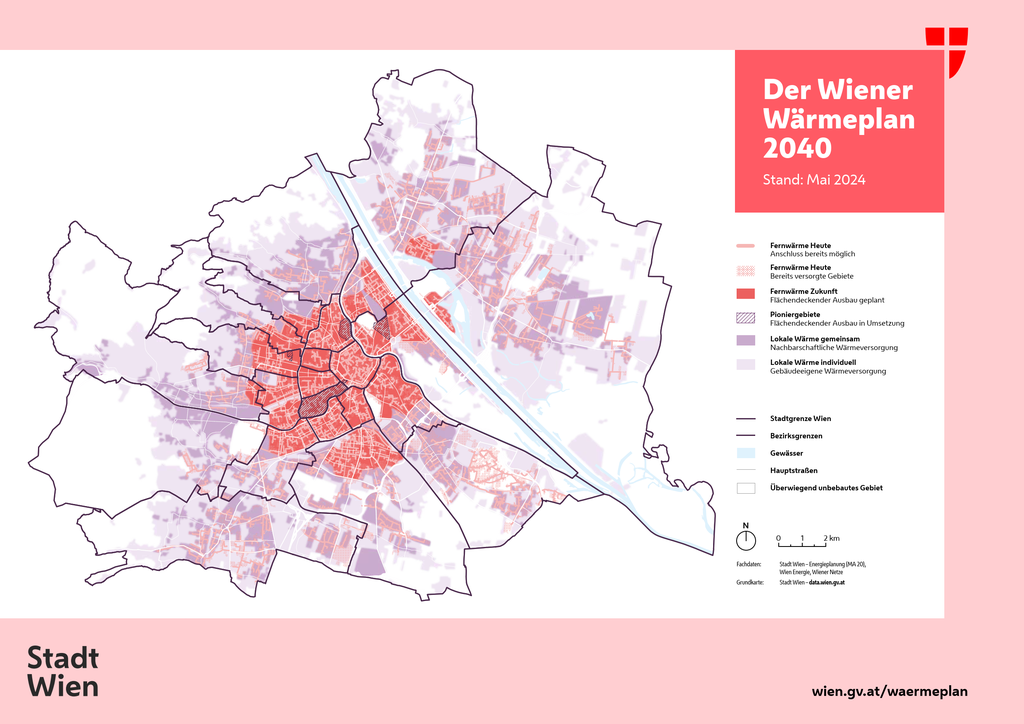 Der Wiener Wärmeplan © Stadt Wien