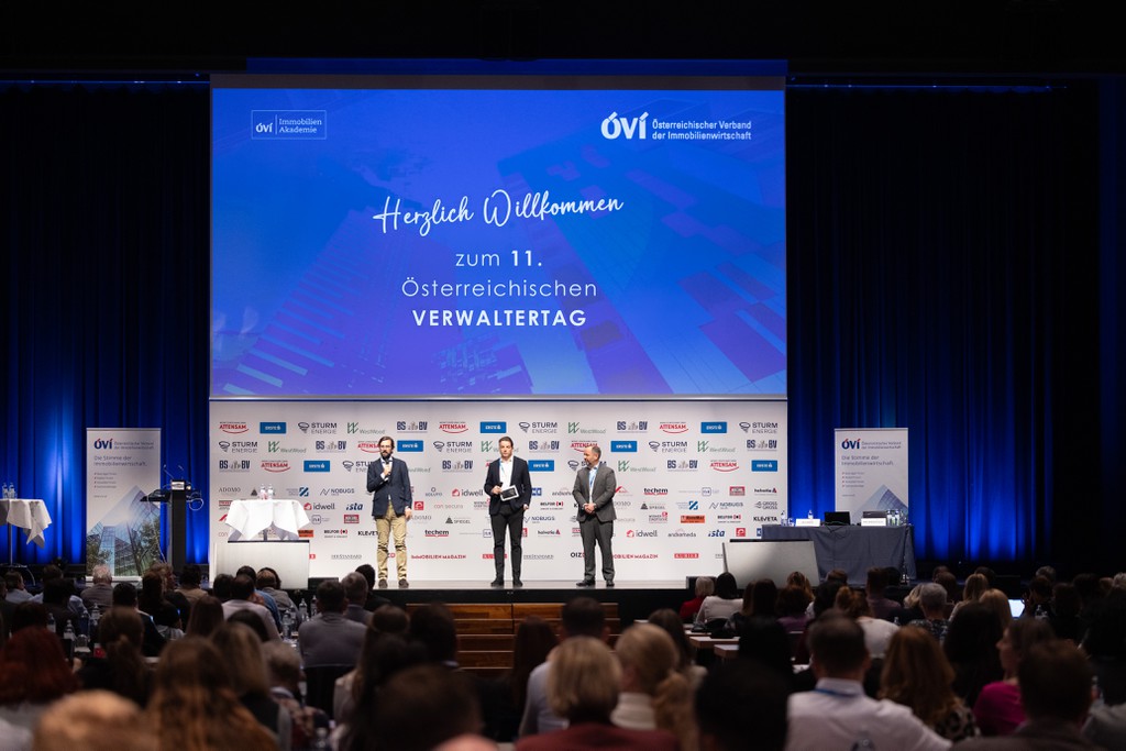 Georg Flödl, Timur Jelinek, Udo Weinberger beim ÖVI Verwaltertag © ÖVI Wildbild