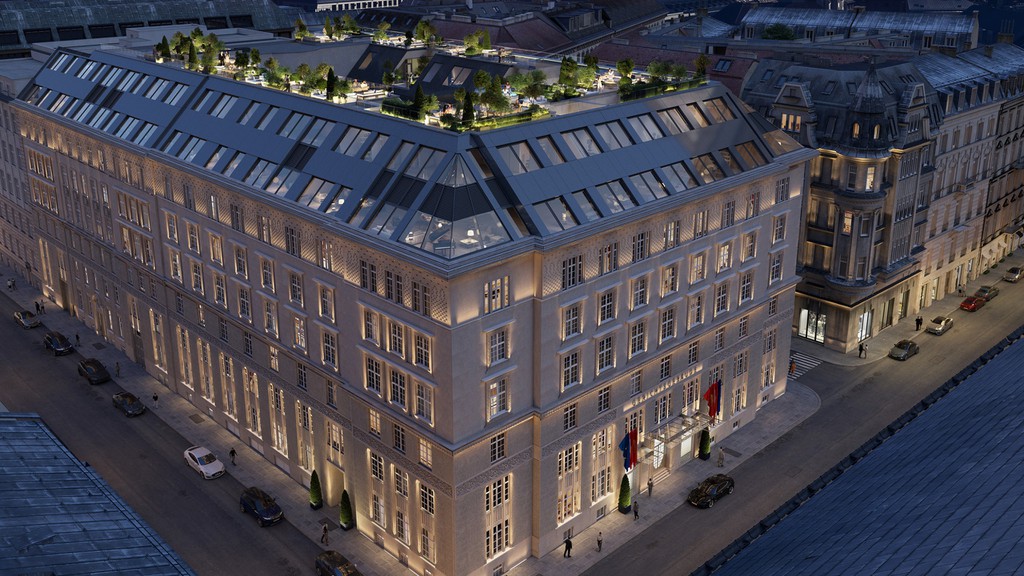 Wiener Hotel, wie hier das Mandarin Oriental, sind gefragt. © Brisen Group