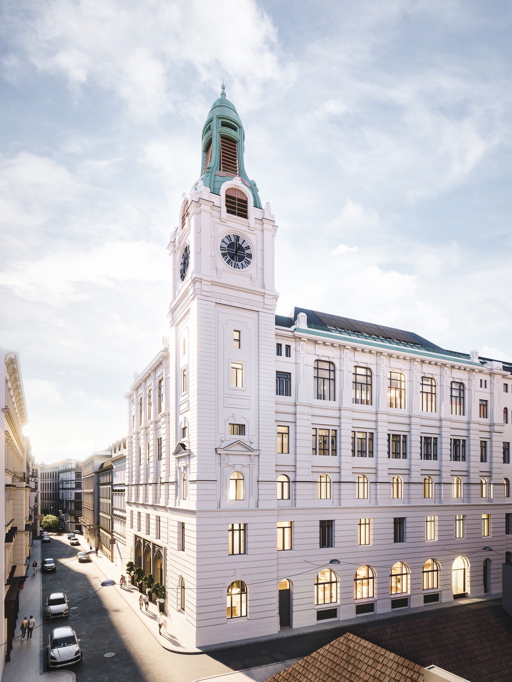 Die ehemalige Post und Telegraphenzentrale war einst im Eigentum der BBB  © Sangreal Properties
