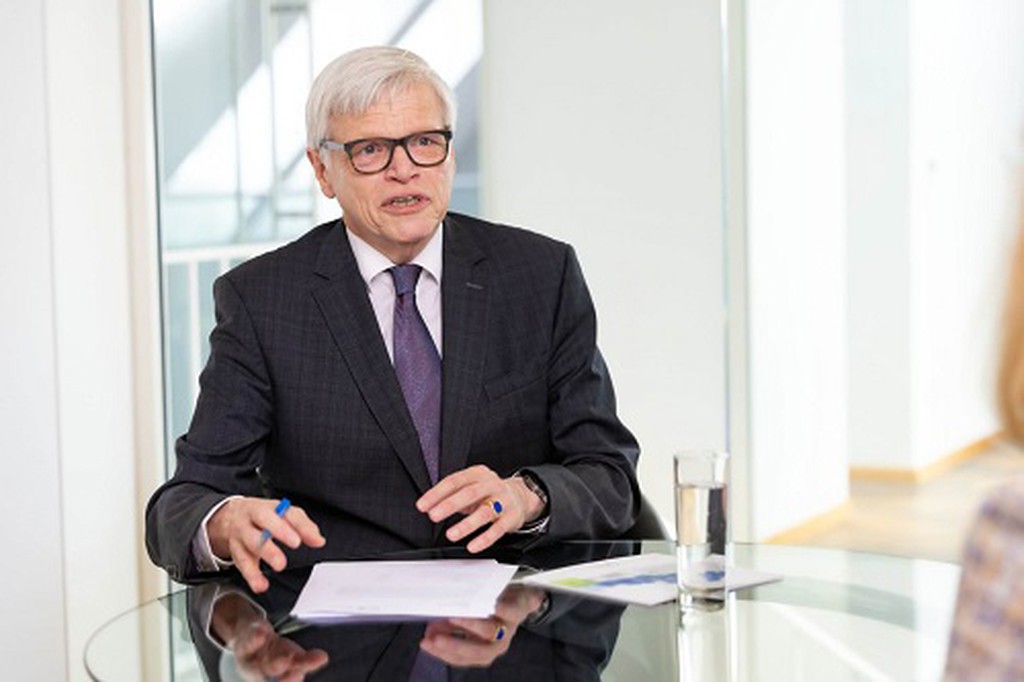 Martin Prunbauer argumentiert gegen die Reform der Grundsteuer © ÖHGB / Schedl