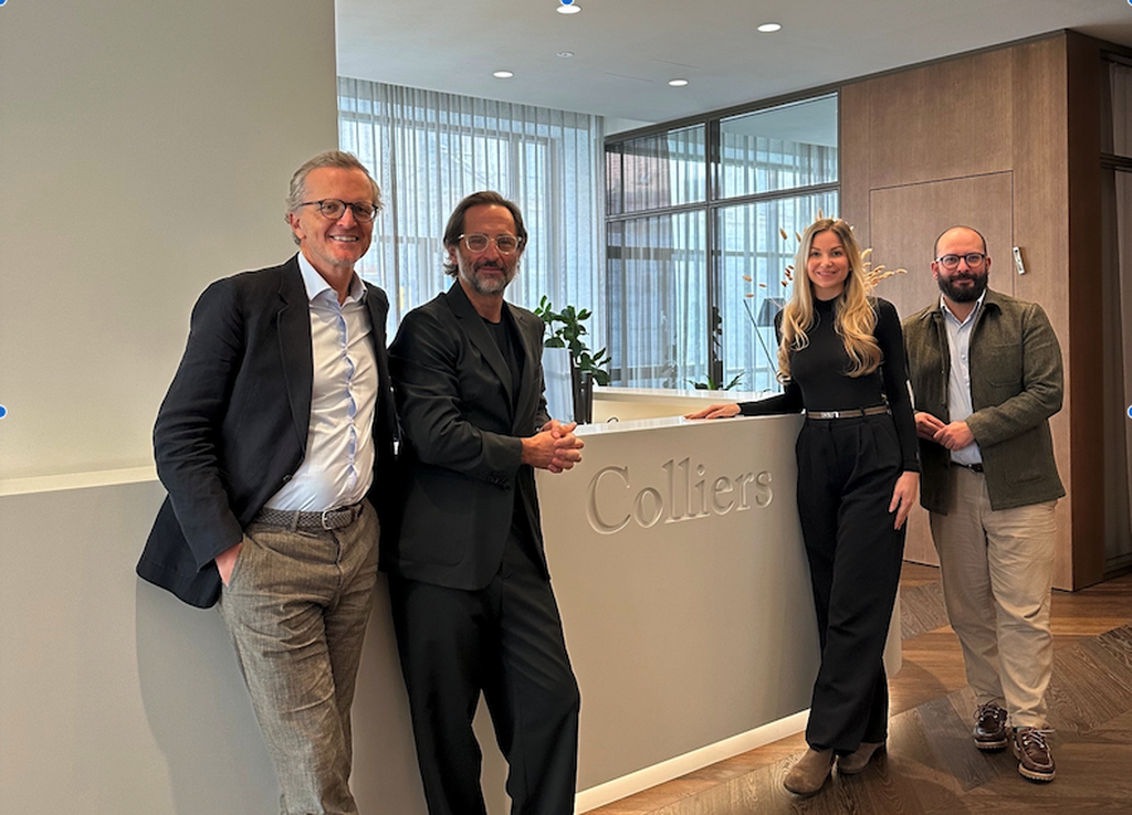 Mario Stöckel, Tanja Tanczer, Thomas Belina und Dietmar Steger © Colliers