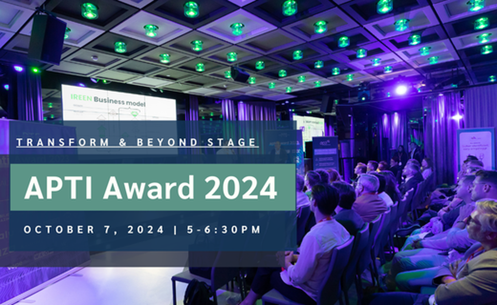 Der APTI Award wird direkt auf der Expo Real 2024 vergeben. © Apti Award