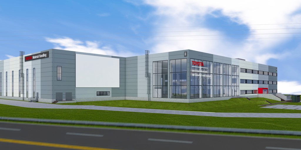 So wird die neue Zentrale aussehen.  © Toyota Material Handling