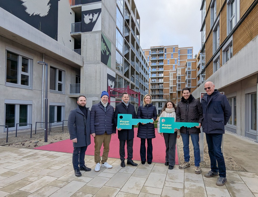 Wohnungsübergabe bei ÖSW-Projekt B.R.I.O. © ÖSW