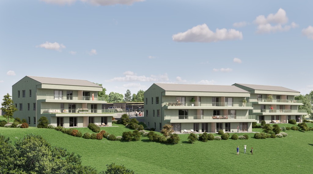 Neuer geförderter Wohnbau in Mortantsch © Renderpohl