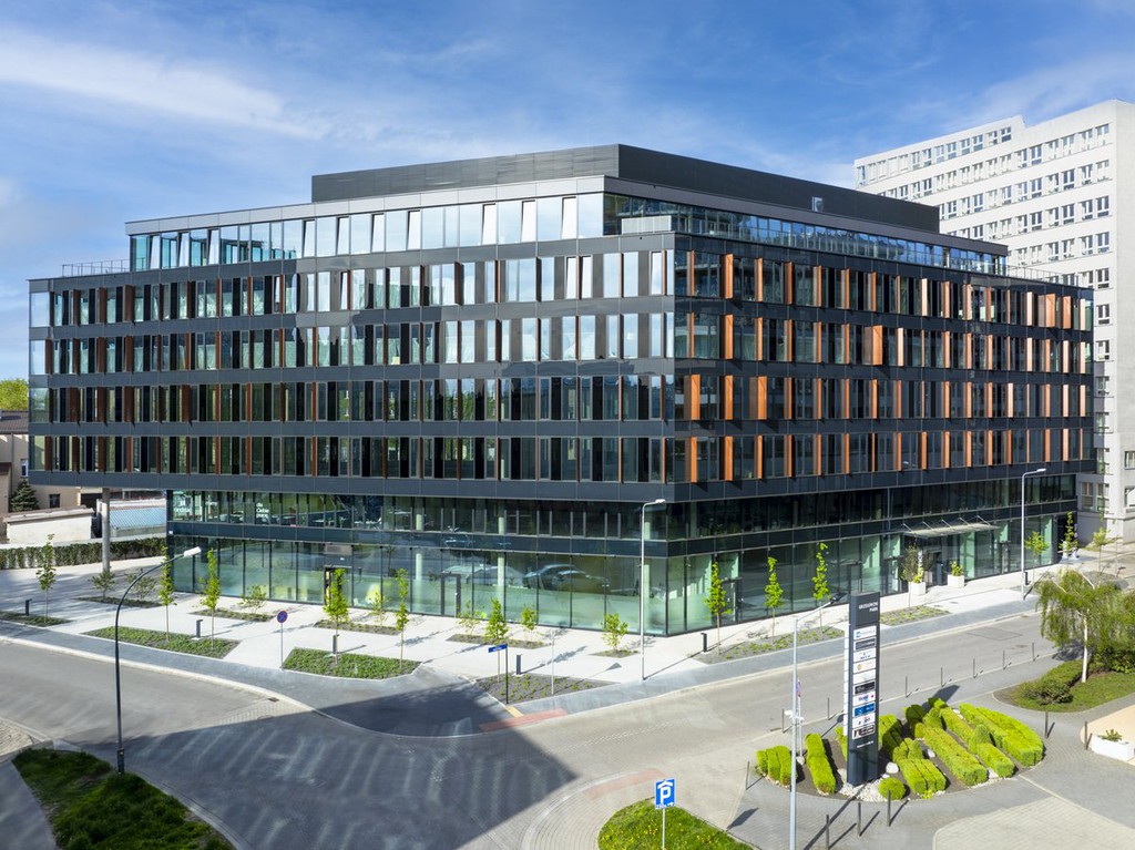  Das Bürogebäude Mogilska 35  © Warimpex