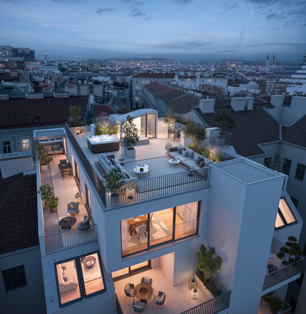 Das Projekt in der Rotenloewengasse 16 © 3SI Immogroup