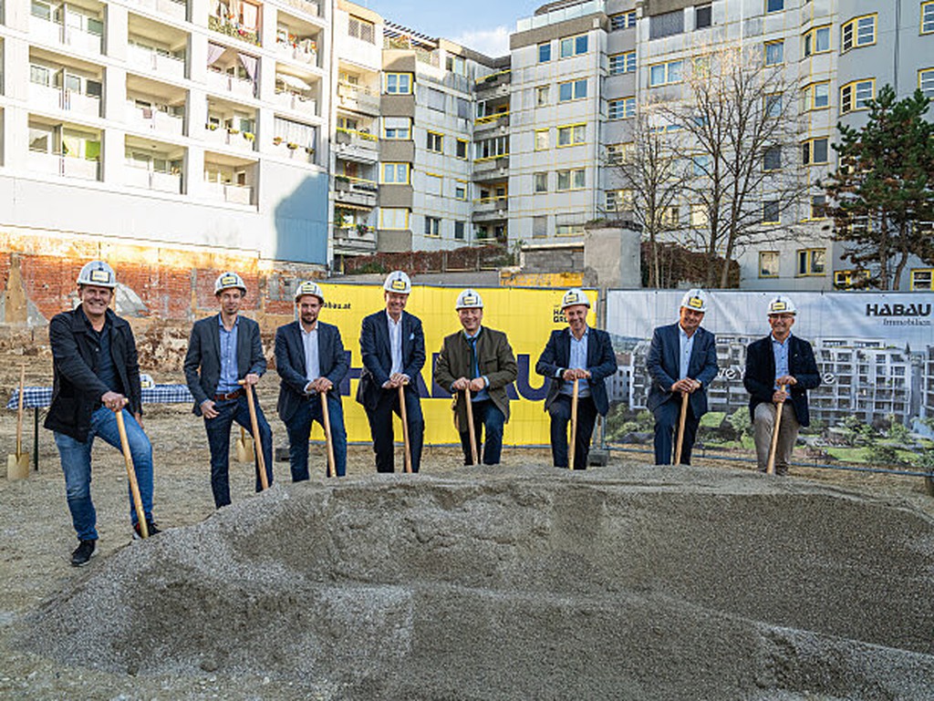 Spatenstich in Linz: 