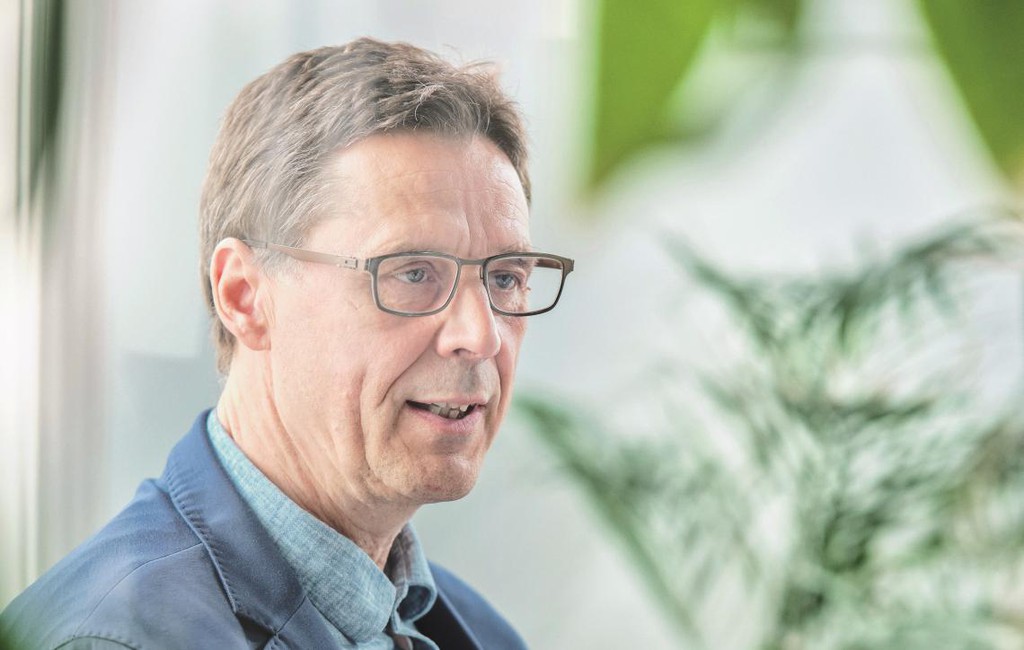 Alexander Bosak sagt das die  höchste Neubautätigkeit  in St. Pölten stattfindet. © Wolfgang R. Fürst
