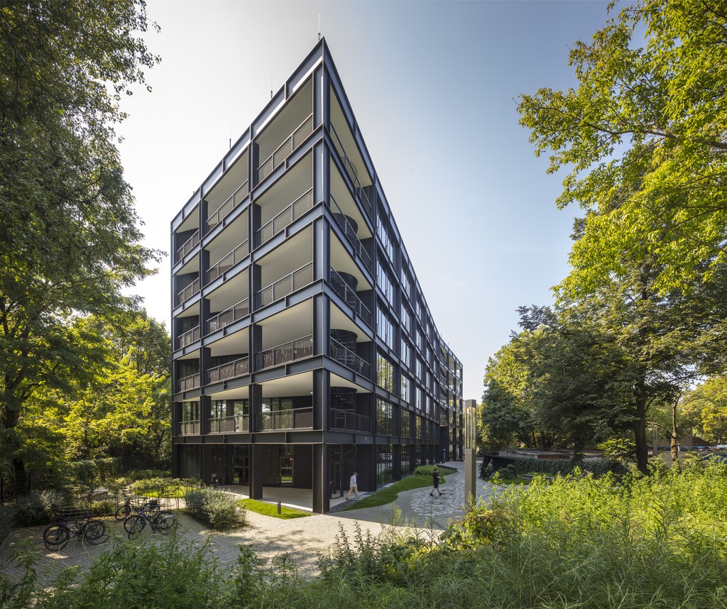 Das Bürogebäude Grasblau der CA Immo  © CA Immo