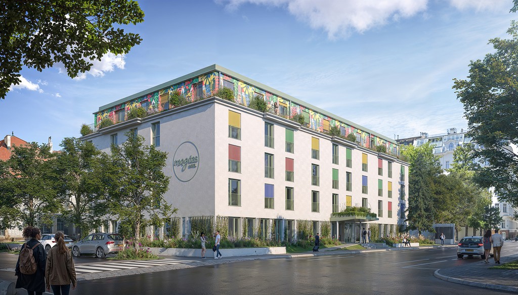 So wird das komplett revitalisierte magdas im Prater aussehen.  © Atelier Heiss
