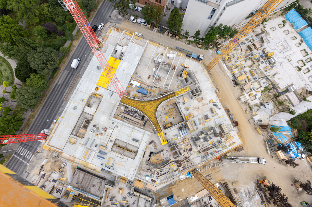Baustelle LeopoldQuartier © Martina Berger