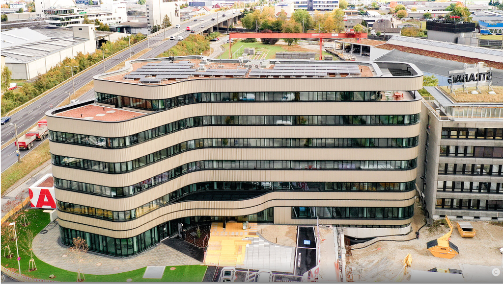 Die neue Zentrale in Linz. © Strabag
