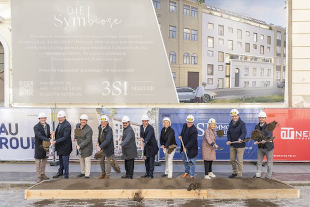 Gleich zwei Spatenstiche der 3SI - hier Die Symbiose © 3SI