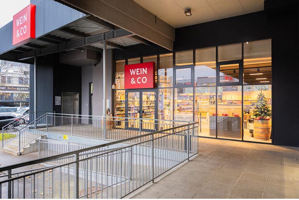 Die neue Wein & Co Filiale © Wein & Co