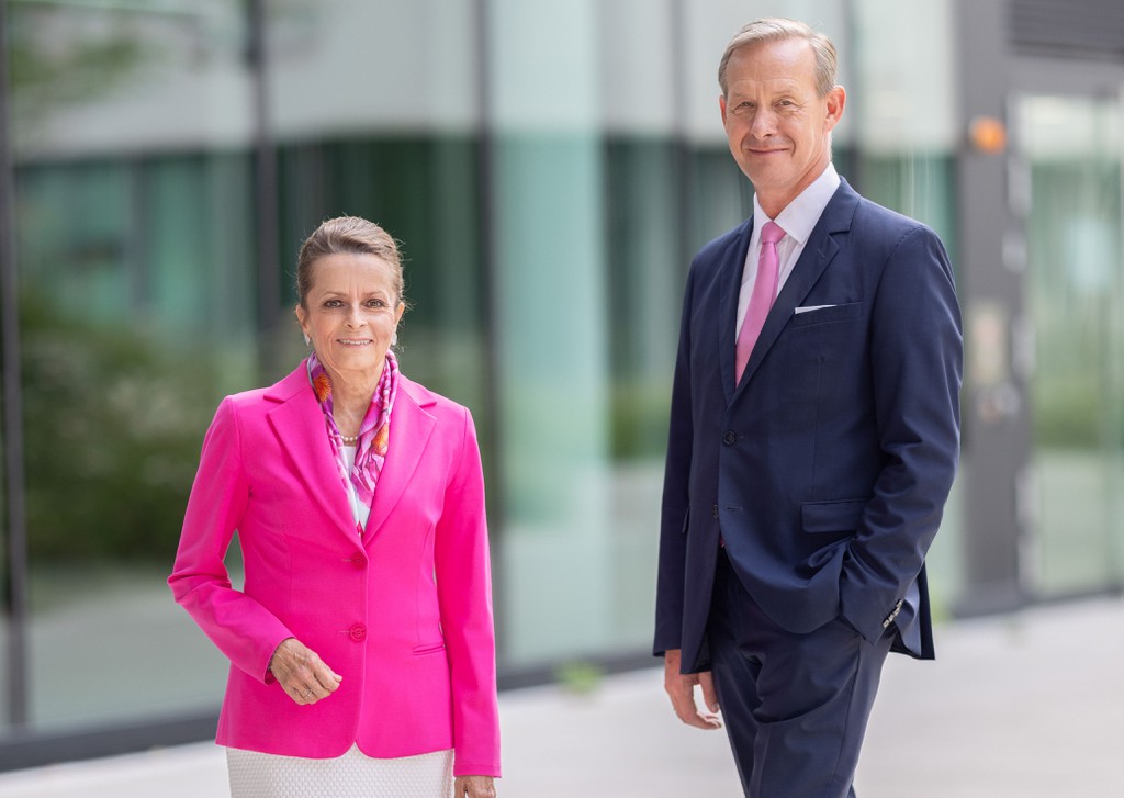 Christine Dornaus  und Gerald Beck, BIG/ARE-Geschäftsführende © Daniel Hinterramskogler