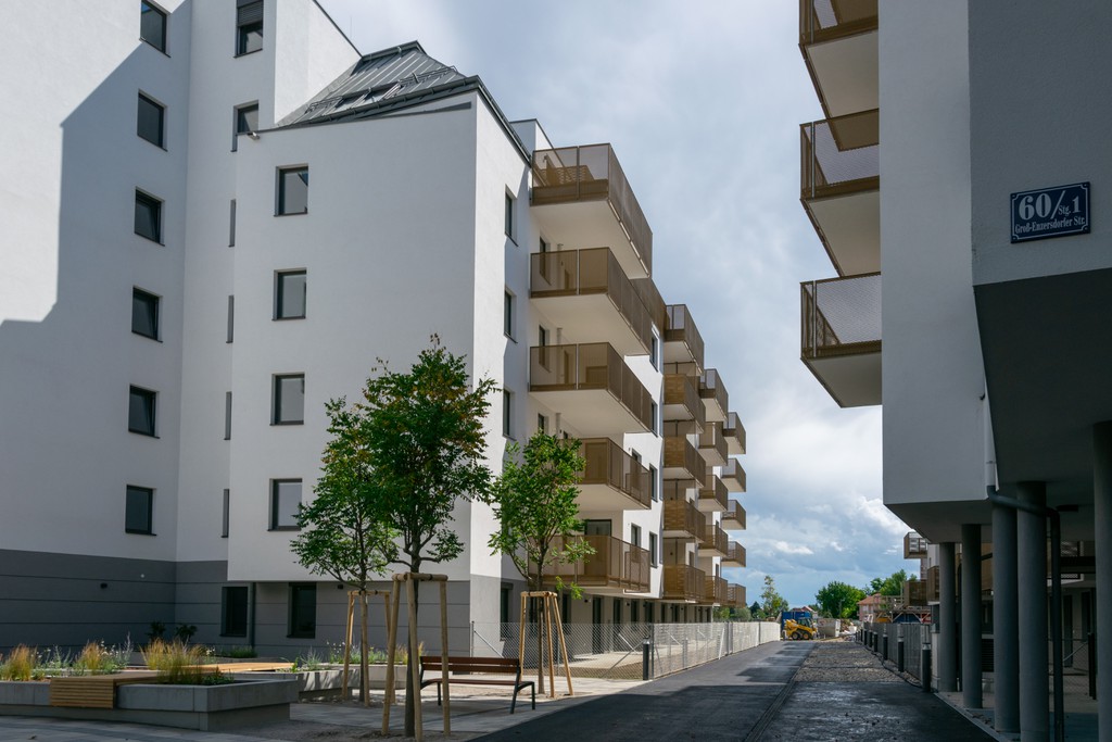 153 Wohnungen in der Groß-Enzersdorfer Straße 60-62 in Aspern © INVESTER United Benefits