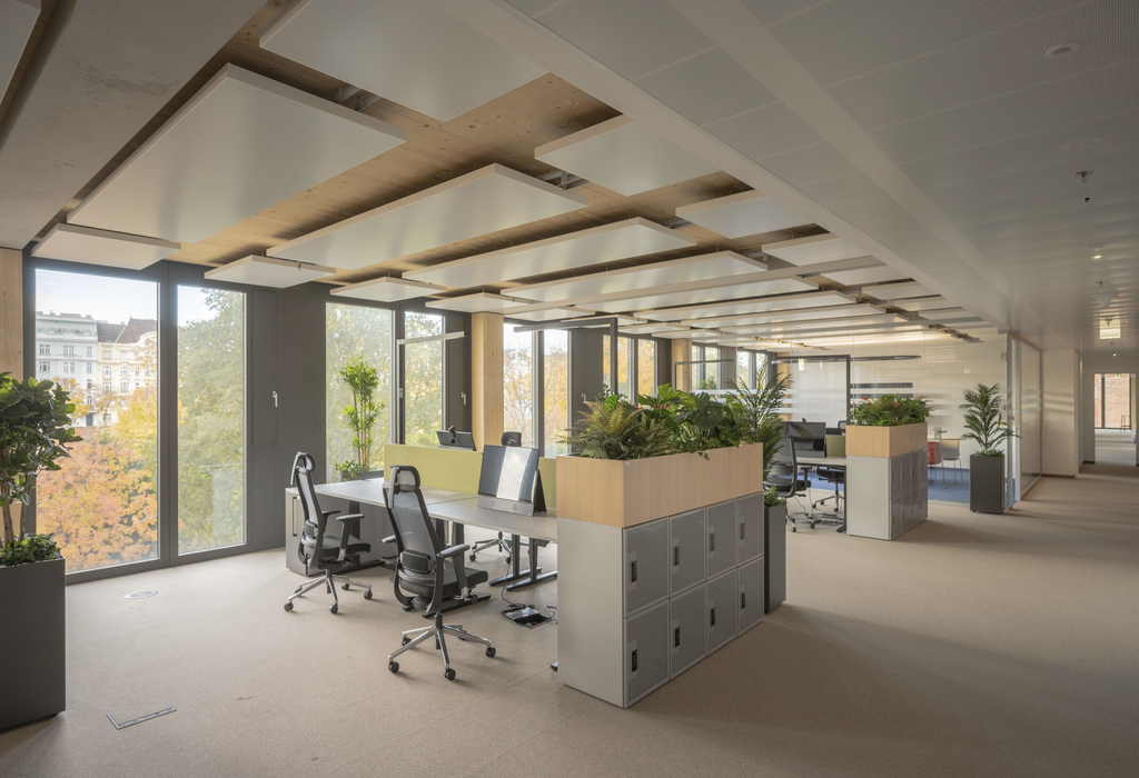 Musterbüro LeopoldQuartier Office © Michael Nagl